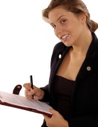 © Twmedia | Dreamstime Stock Photos Woman completing questionnaire
